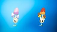 Regular and shiny Morelull (Image via TPC)